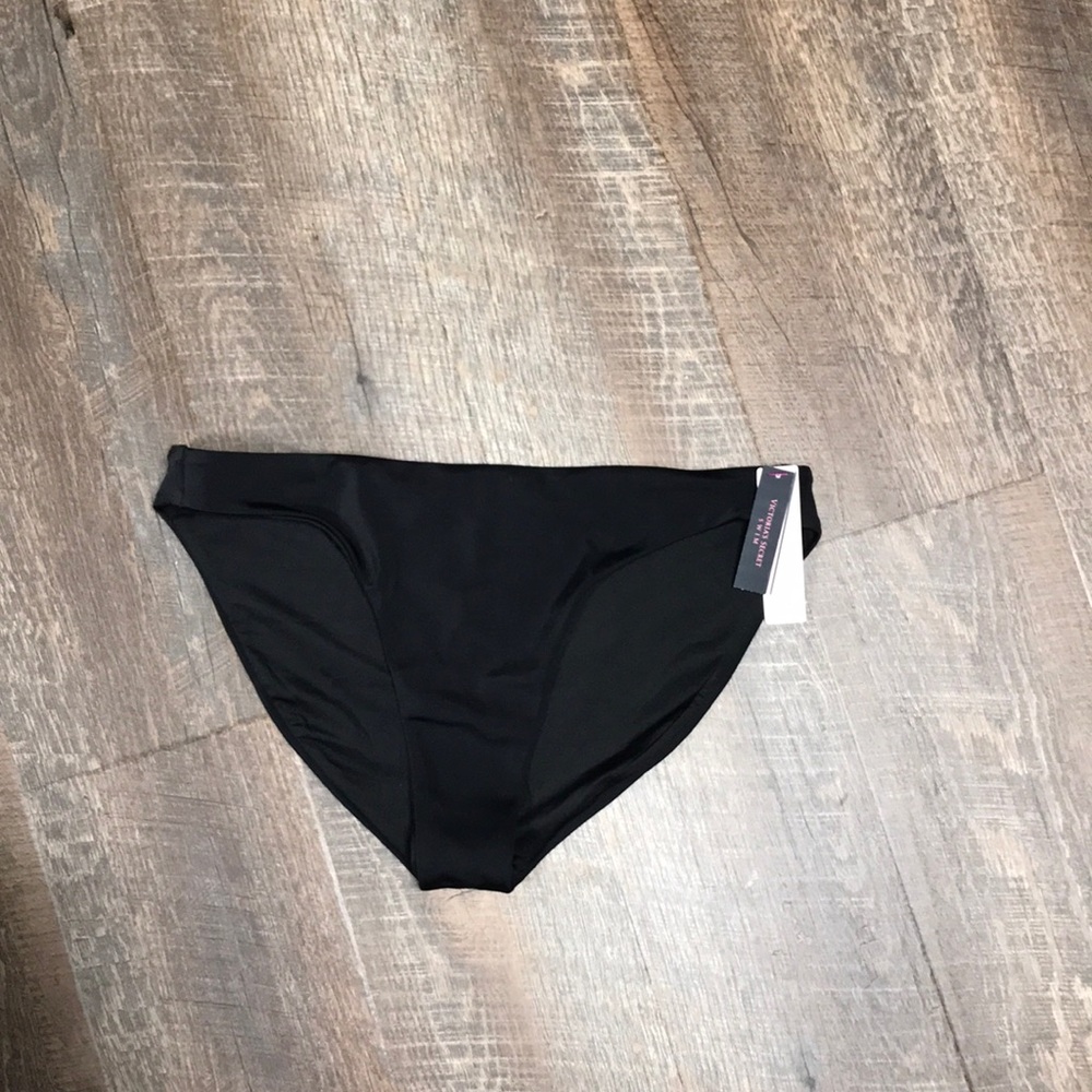 Victoria Secret Bikini Bottoms ~Medium black
